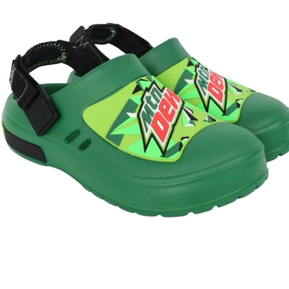 Mountain Dew Men's Clog Sandal Multiple Size - Picture 2 of 2